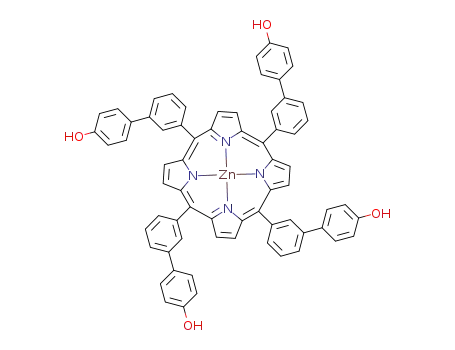 5,10,15,20-tetrakis-(biphenyl-4-ol)porphyrin zinc(II)