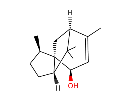 Molecular Structure of 18829-59-9 (2,3,4,7,8,8a-hexahydro-3,6,8,8-tetramethyl-1H-3a,7-methanoazulen-4-ol)