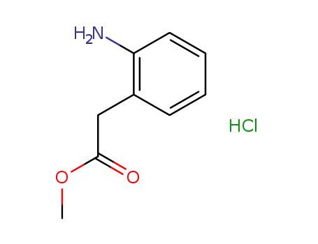 Benzeneacetic acid, 2-amino-, methyl ester, hydrochloride