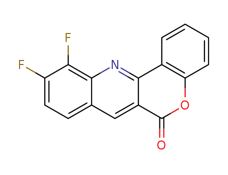 10,11-difluoro-6H-chromeno[4,3-b]quinolin-6-one