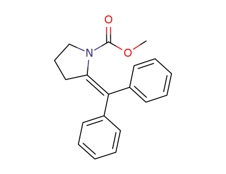methyl 2-(diphenylmethylene)pyrrolidine-1-carboxylate