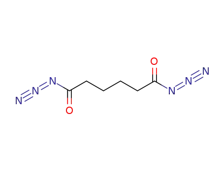 Molecular Structure of 25021-15-2 (Hexanedioyl azide)