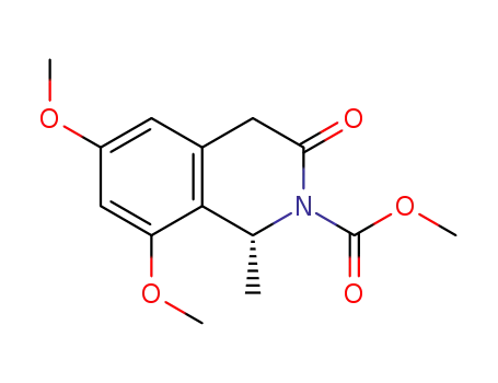 (R)-6,8-dimethoxy-2-(methoxycarbonyl)-1-methyl-3-oxo-1,2,3,4-tetrahydroisoquinoline