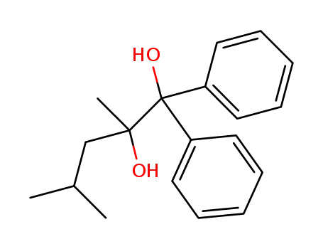 2,4-dimethyl-1,1-diphenylpentane-1,2-diol