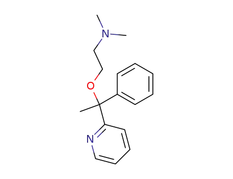 Ethanamine,N,N-dimethyl-2-[1-phenyl-1-(2-pyridinyl)ethoxy]-