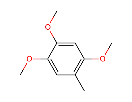 Molecular Structure of 14894-74-7 (2,4,5-TRIMETHOXY TOLUENE)