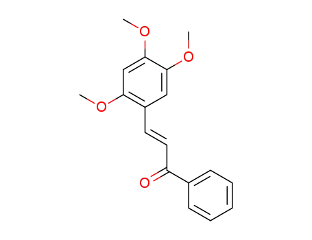 (2E)‑1‑phenyl‑3‑(2,4,5‑trimethoxyphenyl)prop‑2‑en‑1‑one