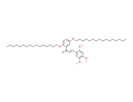 (E)-1-(2,5-Dicetoxyphenyl)-3-(2,4,5-trimethoxyphenyl)prop-2-en-1-one