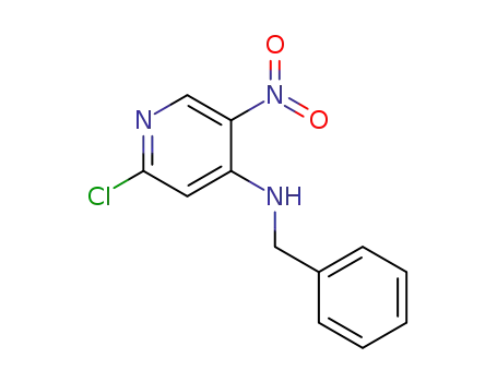 benzyl-(2-chloro-5-nitro-pyridin-4-yl)-amine