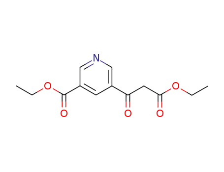 5-ethoxycarbonylacetyl-nicotinic acid ethyl ester