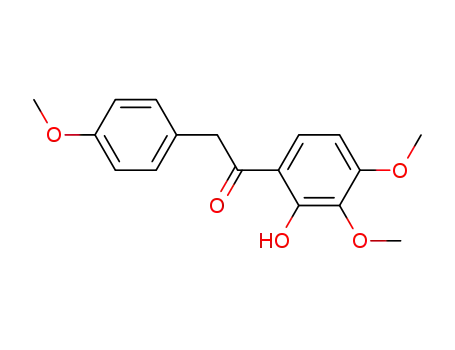 1-(2-hydroxy-3,4-dimethoxyphenyl)-2-(4-methoxyphenyl)ethanone