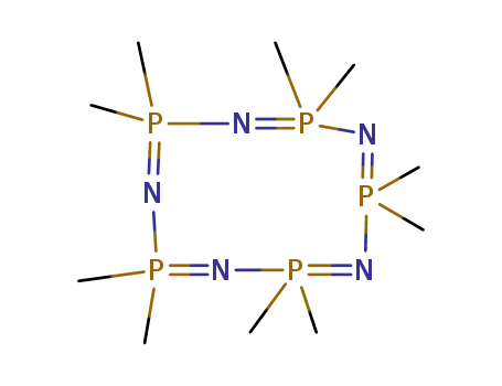 Molecular Structure of 52193-19-8 (1,3,5,7,9,2,4,6,8,10-Pentazapentaphosphecine,
2,2,4,4,6,6,8,8,10,10-decahydro-2,2,4,4,6,6,8,8,10,10-decamethyl-)