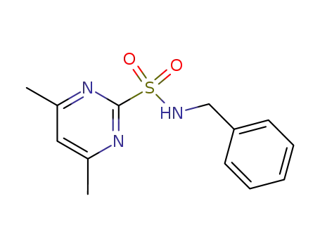 N-benzyl-4,6-dimethylpyrimidine-2-sulfonamide
