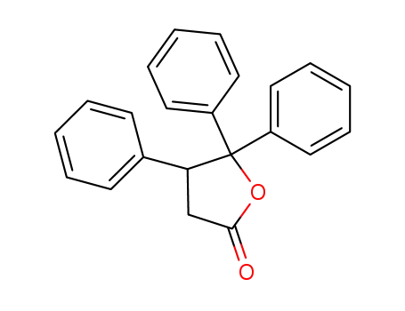 Molecular Structure of 57697-68-4 (2(3H)-Furanone, dihydro-4,5,5-triphenyl-)
