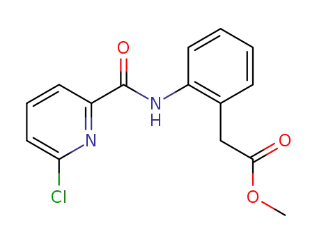 methyl 2-(2-(6-chloropicolinamido)phenyl)acetate