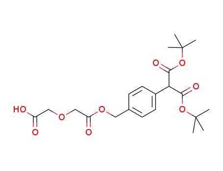 di-tert-butyl 2-(4-methylphenyl(diglycolic acid))malonate
