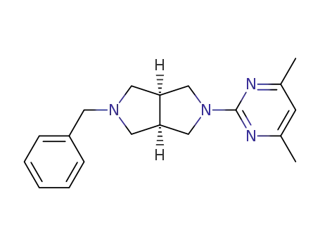 2-benzyl-5-(4,6-dimethylpyrimidin-2-yl)octahydropyrrolo[3,4-c]pyrrole