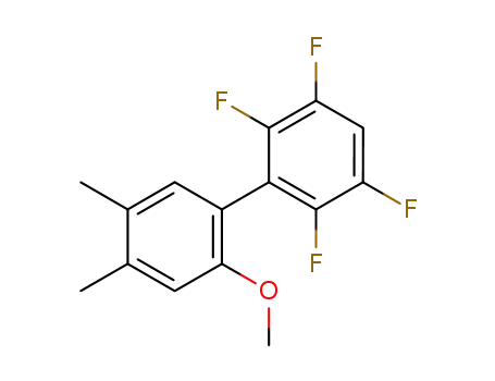 2,3,5,6-tetrafluoro-2'-methoxy-4',5'-dimethyl-1,1'-biphenyl