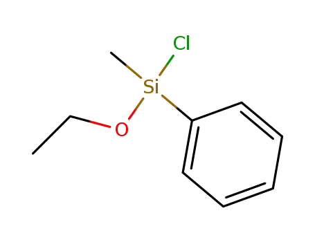 Molecular Structure of 17881-37-7 (Phenylmethyl chloroethoxysilane)