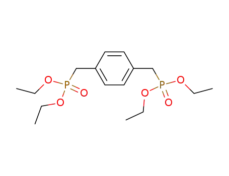 Molecular Structure of 4546-04-7 (Phosphonic acid,P,P'-[1,4-phenylenebis(methylene)]bis-, P,P,P',P'-tetraethyl ester)