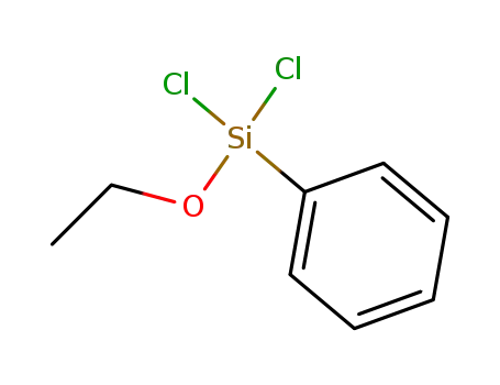 Molecular Structure of 18236-80-1 (Dichloro(ethoxy)phenylsilane)