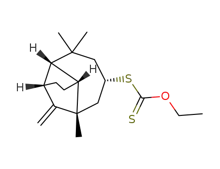 O-ethyl S-[(1S,3aR,4S,6S,8aS)-4,8,8-trimethyl-9-methylenedecahydro-1,4-methanoazulen-6-yl]carbonodithioate