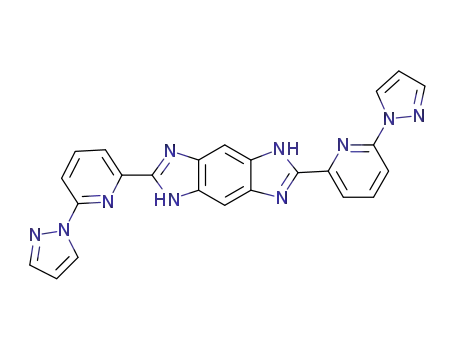 2,6-bis(6-(pyrazol-1-yl)pyridin-2-yl)-1,5-dihydrobenzo[1,2-d:4,5-d’]diimidazole