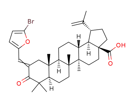 2-{(5-bromofuran-2-yl)methylene}betulonic acid