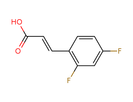 Trans-2,4-Difluorocinnamic acid cas no. 94977-52-3 98%