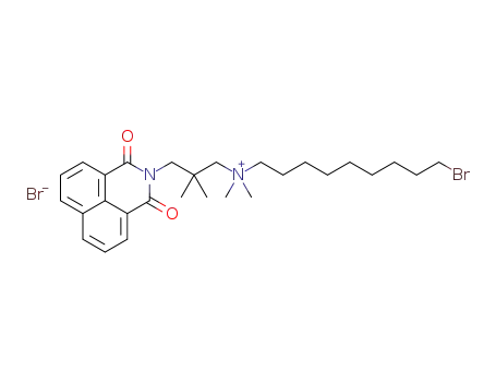 9-bromo-N-[3-(1,3-dioxo-1H-benzo[de]isoquinolin-2(3H)-yl)-2,2-dimethylpropyl]-N,N-dimethylnonan-1-aminium bromide