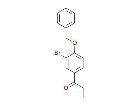 1-(4-(benzyloxy)-3-bromophenyl)-1-propanone