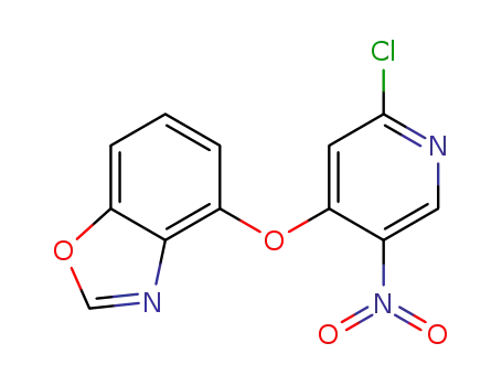 4-(2-chloro-5-nitro-pyridin-4-yloxy)-benzooxazole