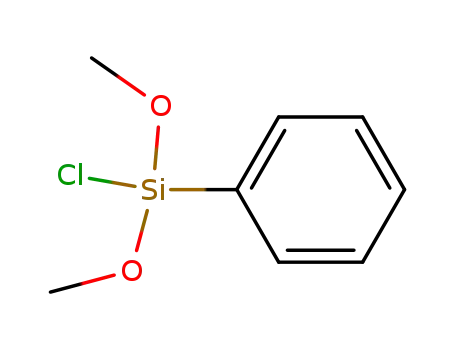 Molecular Structure of 18246-06-5 (Silane, chlorodimethoxyphenyl-)