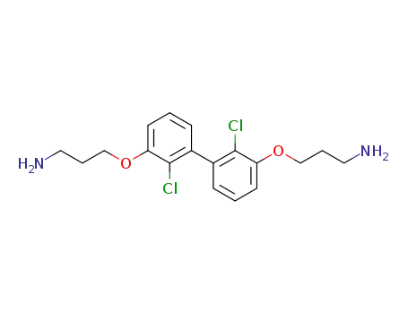 3,3'-((2,2'-dichloro-[1,1'-biphenyl]-3,3'-diyl)bis(oxy))bis(propan-1-amine)