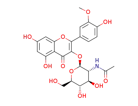 isorhamnetin 3-O-N-acetylglucosamine