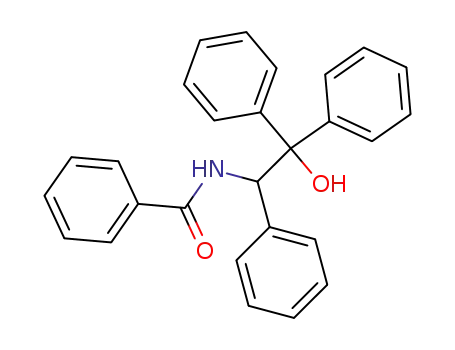 1,1,2-triphenyl-1-hydroxy-N-benzoylaminoethane