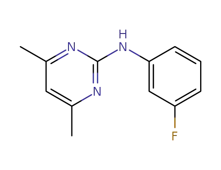 N-(3-fluorophenyl)-4,6-dimethyl-2-pyrimidinamine