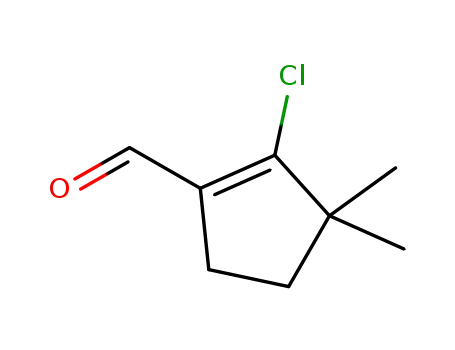 2-chloro-3,3-dimethylcyclopent-1-ene-1-carbaldehyde