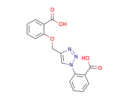 2-(4-((2-(carboxy)phenoxy)methyl)-1H-1,2,3-triazol-1-yl)benzoic acid
