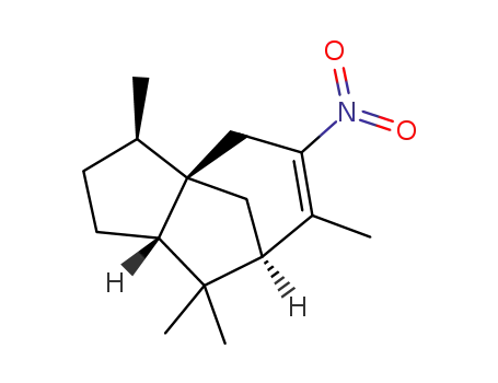 (3R,3aR,7R,8aS)-3,6,8,8-tetramethyl-5-nitro-2,3,4,7,8,8a-hexahydro-1H-3a,7-methanoazulene