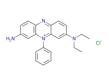 2-N,2-N-diethyl-10-phenylphenazin-10-ium-2,8-diamine,chloride