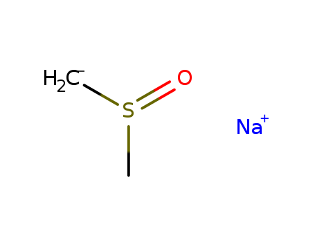 Molecular Structure of 15590-23-5 (Methane, sulfinylbis-,ion(1-), sodium (9CI))
