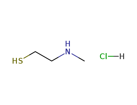 2-(methylamino)ethanethiol hydrochloride (1:1)