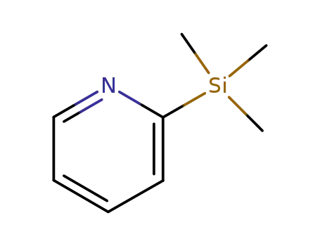 Molecular Structure of 13737-04-7 (2-(Trimethylsilyl)pyridine)