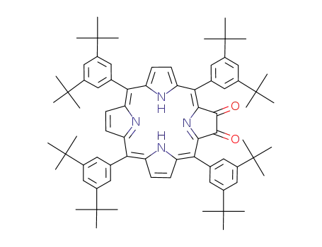 5,10,15,20-tetrakis(3,5-di-tert-butylphenyl)porphyrin-2,3-dione