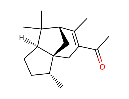 Ethanone,1-[(3R,3aR,7R,8aS)-2,3,4,7,8,8a-hexahydro-3,6,8,8-tetramethyl-1H-3a,7-methanoazulen-5-yl]-