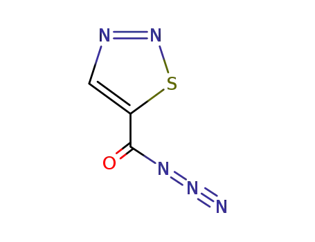 1,2,3-thiadiazole-5-carbonyl azide