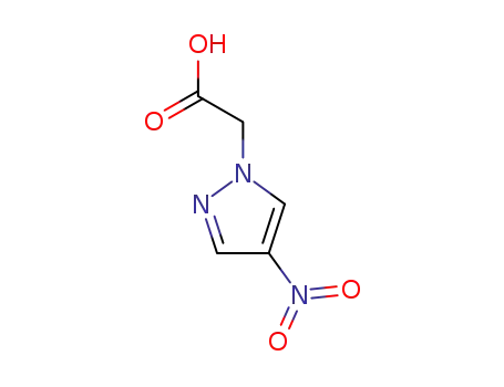 Molecular Structure of 6645-69-8 ((4-NITRO-PYRAZOL-1-YL)-ACETIC ACID)