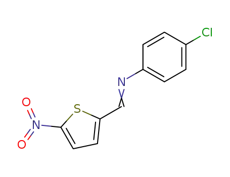 N-(5-nitro-2-thienomethylidene)-4-chloroaniline
