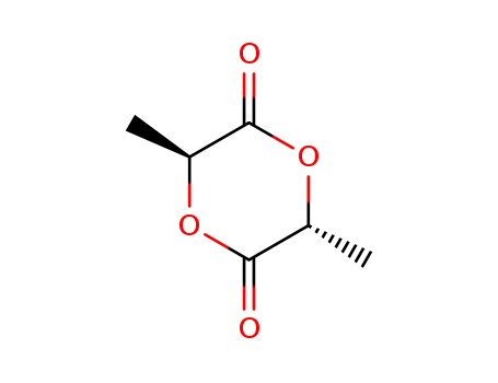 Molecular Structure of 13076-19-2 (1,4-Dioxane-2,5-dione,3,6-dimethyl-, (3R,6S)-)